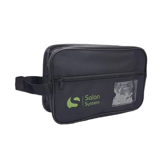 حقيبة حمل ادوات الحلاقة لون اسود من صالون سيستم