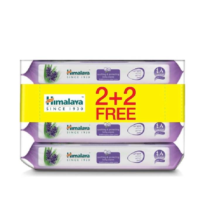 هيمالايا مناديل اطفال تلطيف وحمايه 4 في 48 منديل |  صيدلية.كوم.