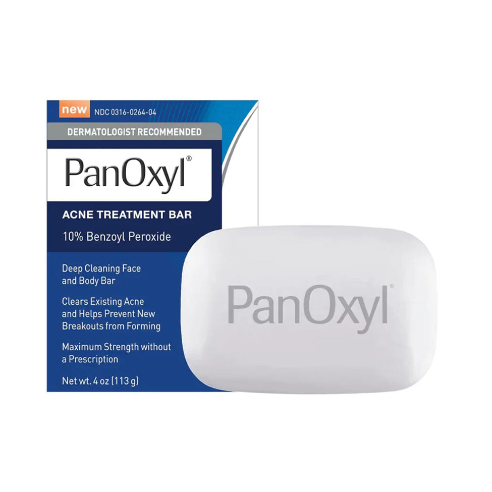 PanOxyl Acne Treatment Bar 10% Benzoyl Peroxide 113 g