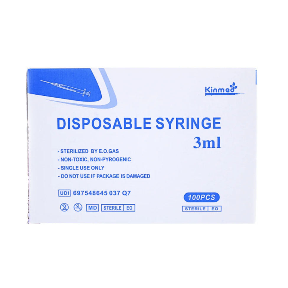 Kinmed Disposable Syringe 3 ml