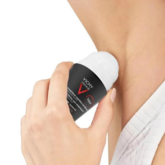 Vichy Invisible Resist 72 Hours Roll-On Deodorant Men's 50 Ml