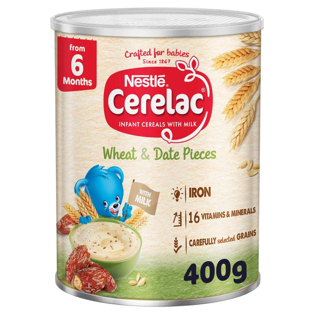 سيريلاك حبوب القمح بقطع التمر 400 جم