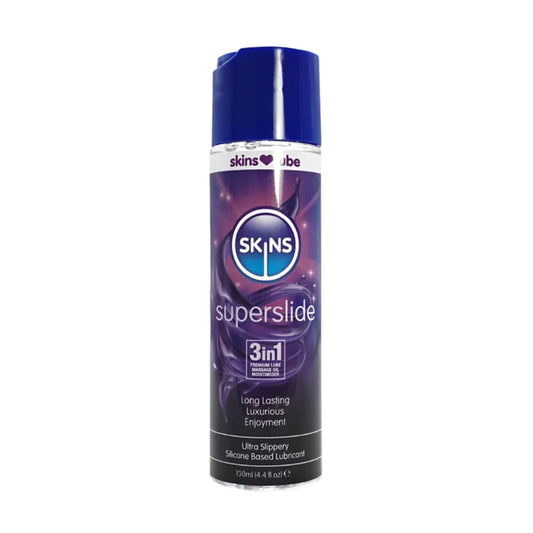 Skins Natural Lubricant Superslide 3×1 Long Lasting 130 ml