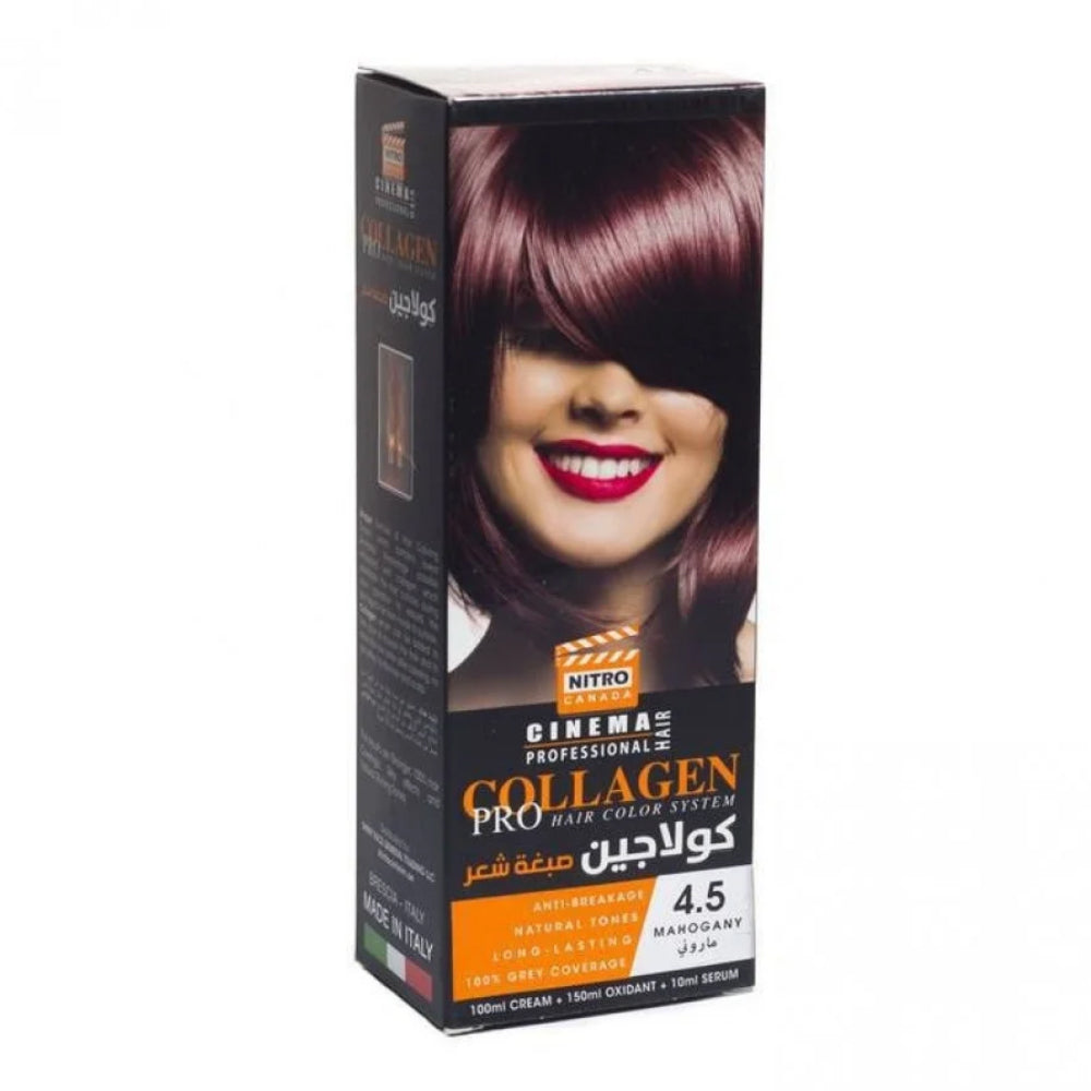 صبغة شعر كولاجين 4.5 مازوني من نيترو سينما