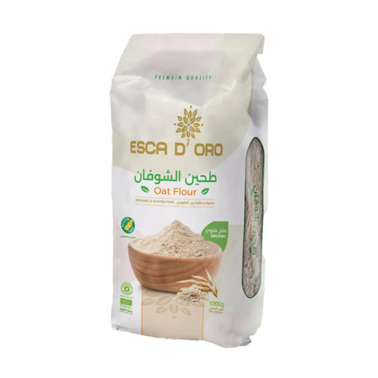Esca d'oro Organic and Gluten-Free Oat Flour 1 kg
