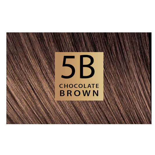 Kit hair dye without ammonia chocolate brown 5B color-soin 135 ml