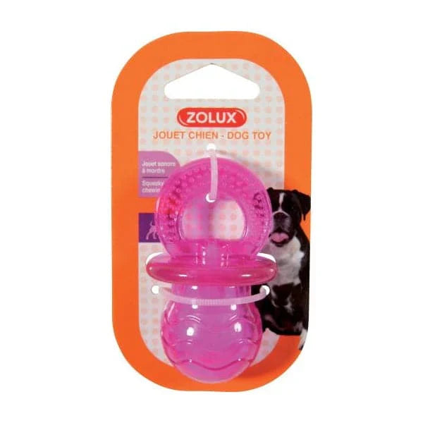 زولكس عضاضة شكل مصاصة 7.5سم لعبة للكلاب عنابي |  صيدلية.كوم.