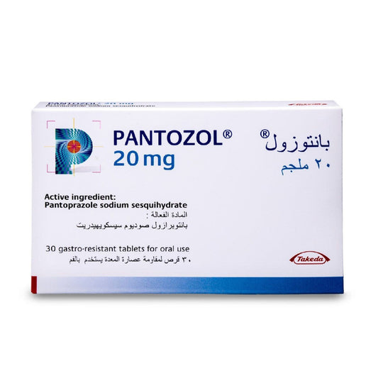 Pantozol 20 mg Tablet 30 pcs