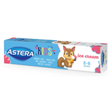 Astera Ice Cream Flavor Toothpaste For Children (2 - 6 Years) 50 Ml