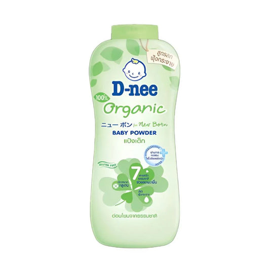 D-Nee Organic Baby Powder for Newborns Soft and Gentle 350 ml