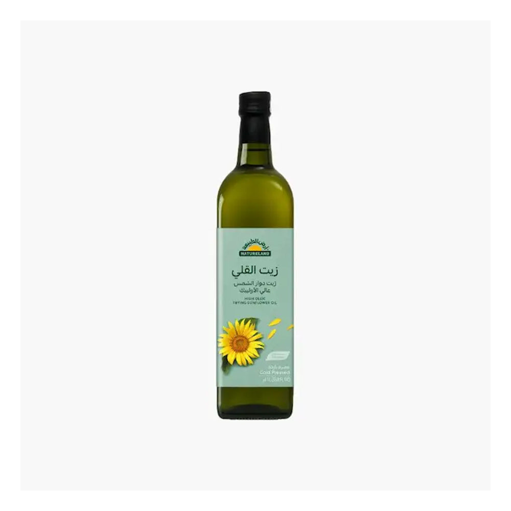 Natureland sunflower oil for frying 1 liter