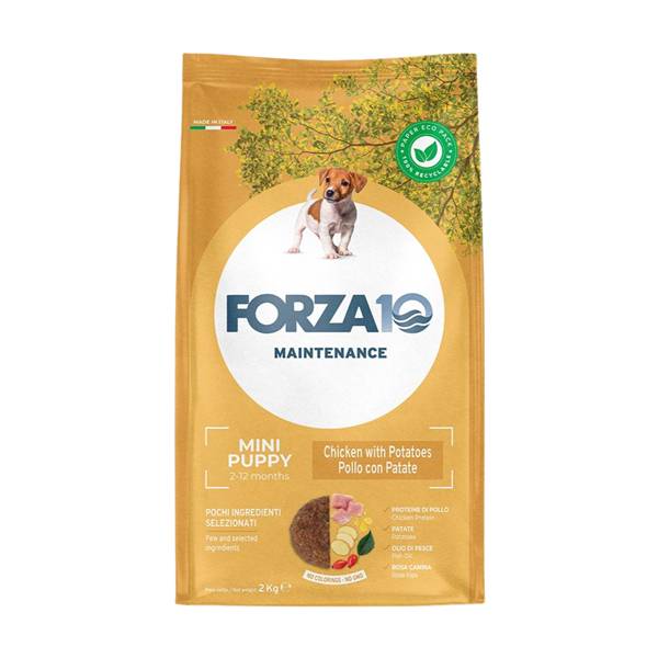 فورزا 10 طعام جاف للكلاب البالغة من السلالات الصغيرة بنكهة الدجاج مع البطاطس 2 كيلو |  صيدلية.كوم.