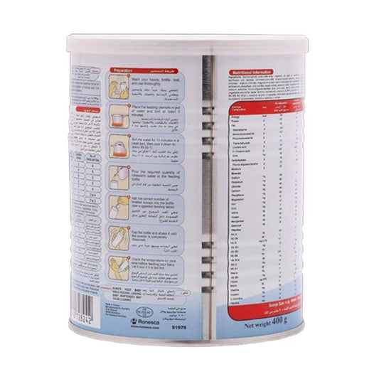 رونالاك حليب أطفال ايه سي 400 جم