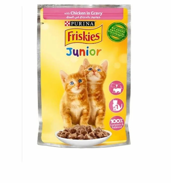 فريسكيس جونيور الدجاج في المرق 85غ |  صيدلية.كوم.