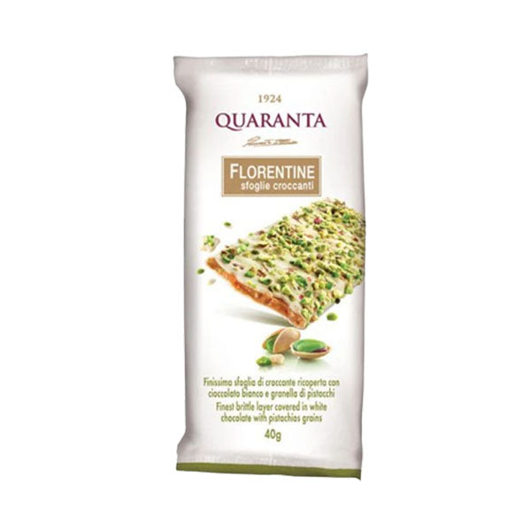 فلورنتين فستق وشوكولاتة بيضاء من كوارانتا 40 جم |  صيدلية.كوم.