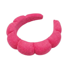 Soft Padded Hairband Dark Pink