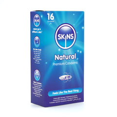 Skins Natural Condoms 16 Pieces
