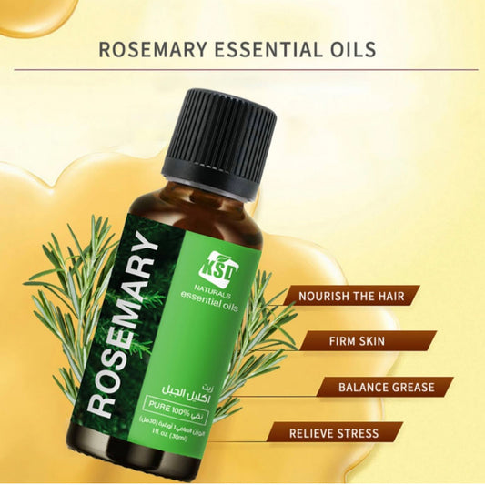 2- زيت إكليل الجبل العطري شفاف 30 مل من KSD 30