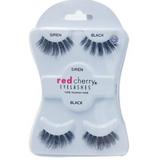 Red Cherry Eyelashes Set 2 pairs No. Siren