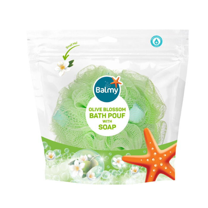 ليفة جسم بصابون زهرة الزيتون من بالمي |  صيدلية.كوم.