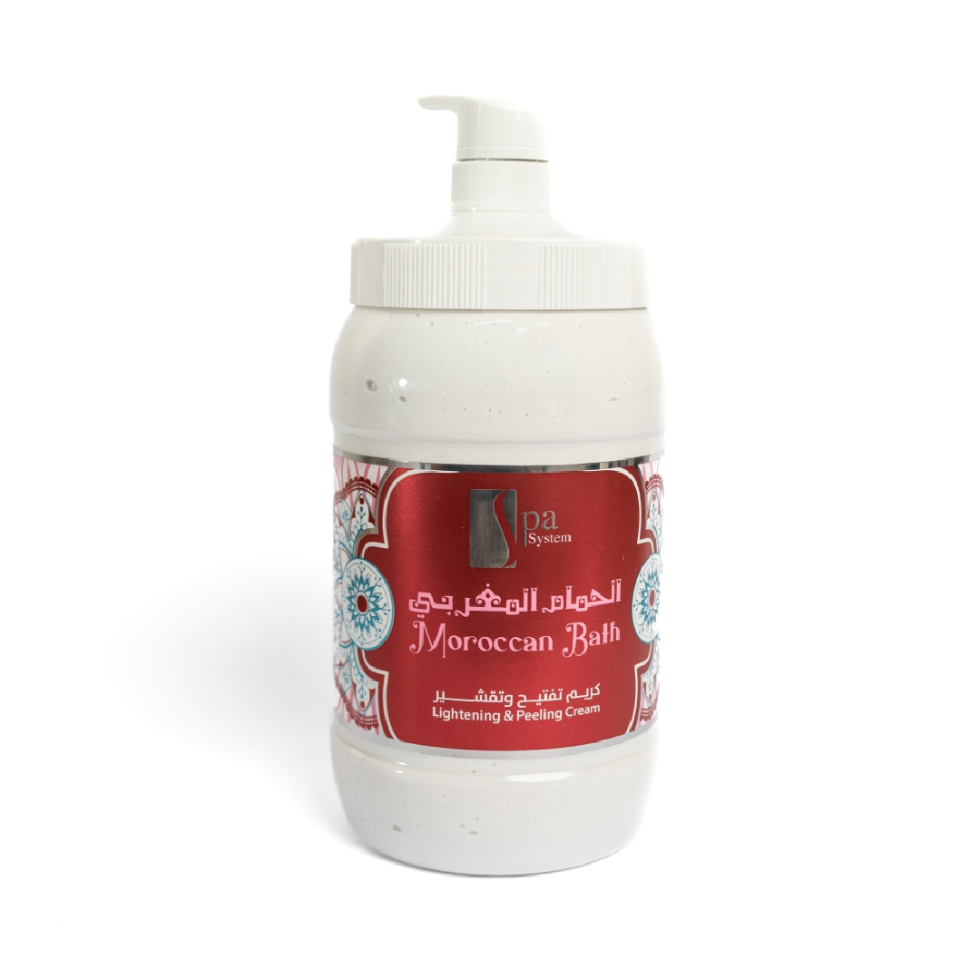Spa System Moroccan Bath Cream Brightening And Exfoliating 2 Liters