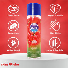 Skins Natural Watermelon Fruit Lubricant 130 ml