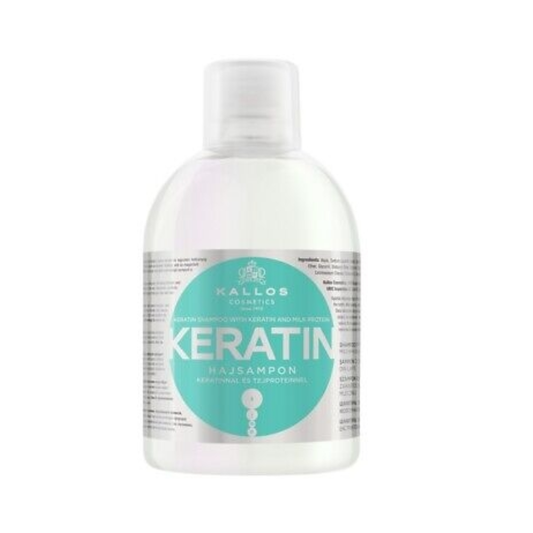 Kallos hair shampoo with keratin and milk protein 1000 ml