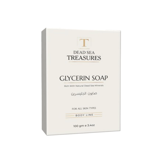 صابون الجلسرين من كنوز البحر الميت 100 جرام |  صيدلية.كوم.
