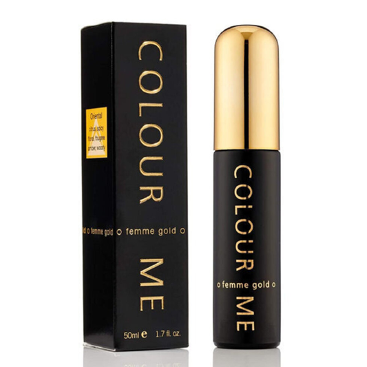 عطر نسائي جولد من كولور مي 50 مل.