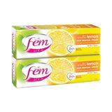 Fem Hair Removal Cream For Oily Skin With Lemon Extract 120 Gm - 2 Pieces (20% Offer)