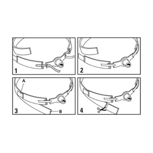 تراكفيكس مثبت انبوب حنجري كبار الوان متعدده |  صيدلية.كوم.