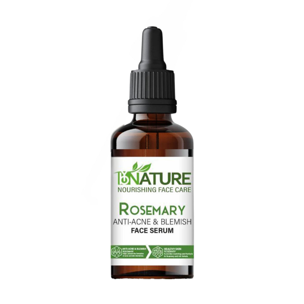 By Nature Face Serum for Acne and Blemish Control with Rosemary and Mint 50 ml