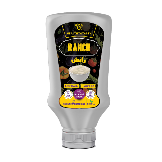 هيلثي اند تيستي صوص رانش 340 جرام |  صيدلية.كوم.