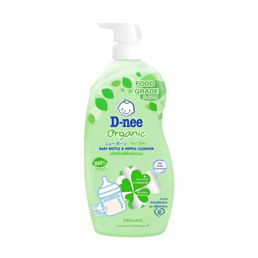 D-Nee Organic Aloe Vera Baby Bottle Cleaner for Newborns 600 ml