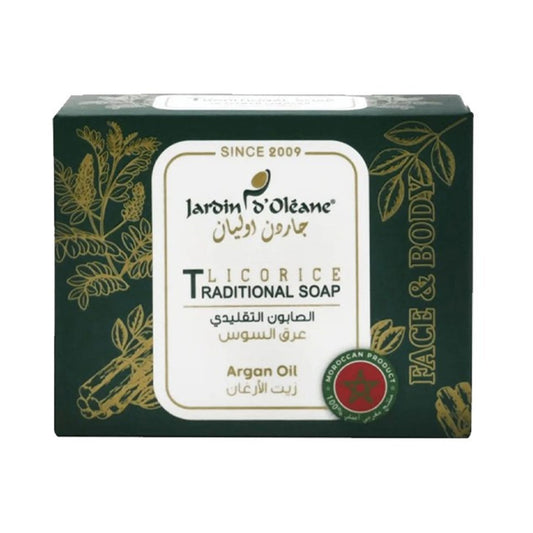 صابون جاردن اوليان التقليدي عرقسوس بزيت الأرغان