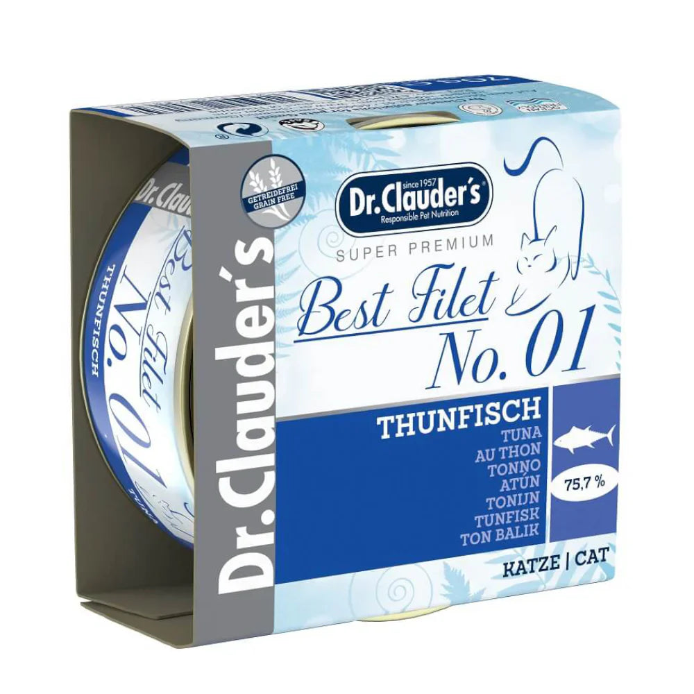 د. كلاودرز طعام رطب للقطط البالغة بنكهة التونة 70 جم |  صيدلية.كوم.