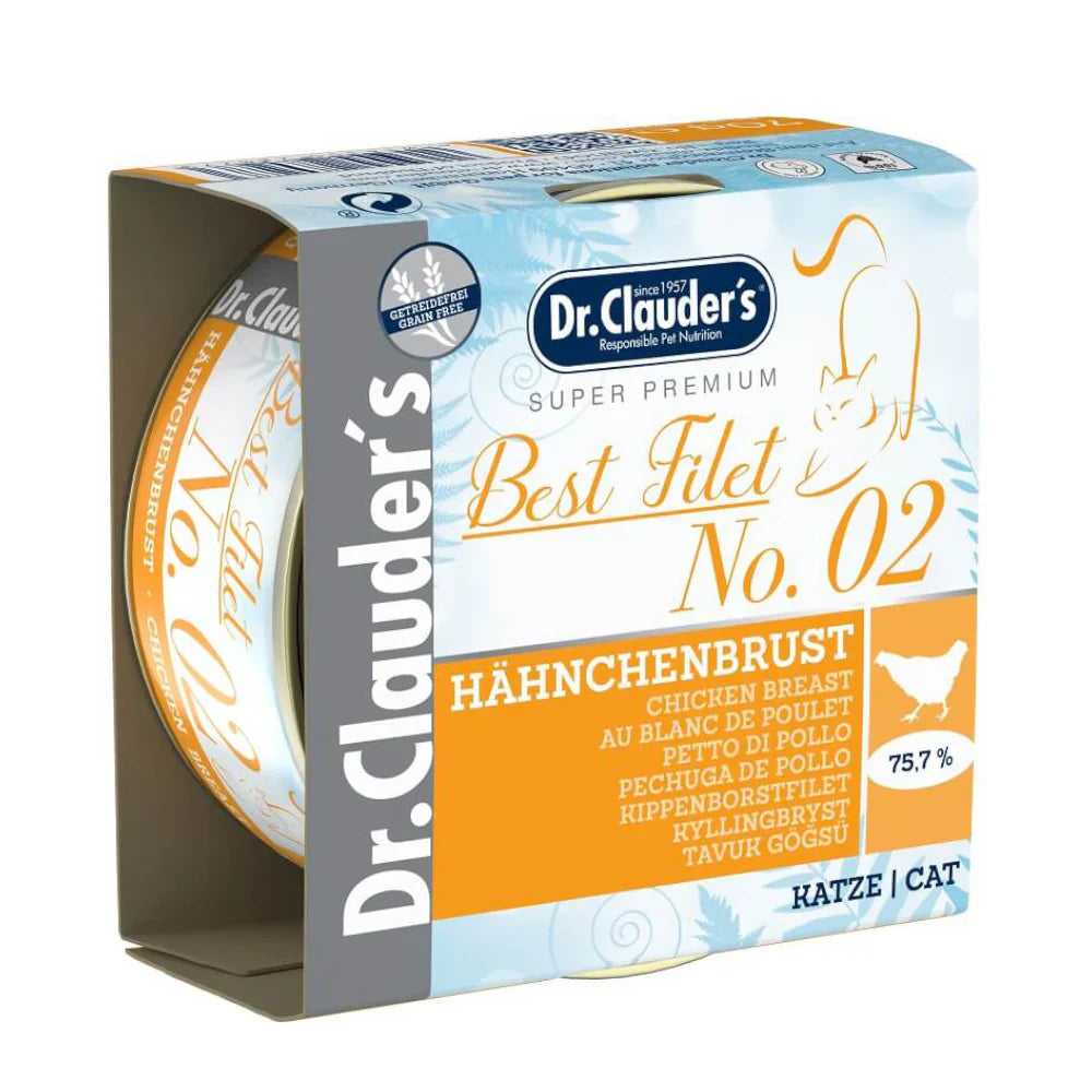 د. كلاودرز طعام رطب للقطط البالغة بنكهة الدجاج 70 جم |  صيدلية.كوم.