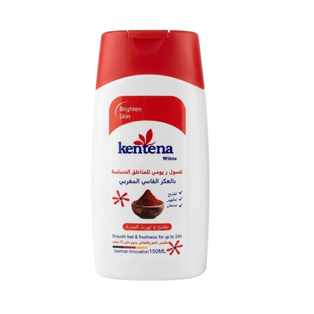 Daily intimate wash with Moroccan fassi red poppy, 150 ml, by Kentina White