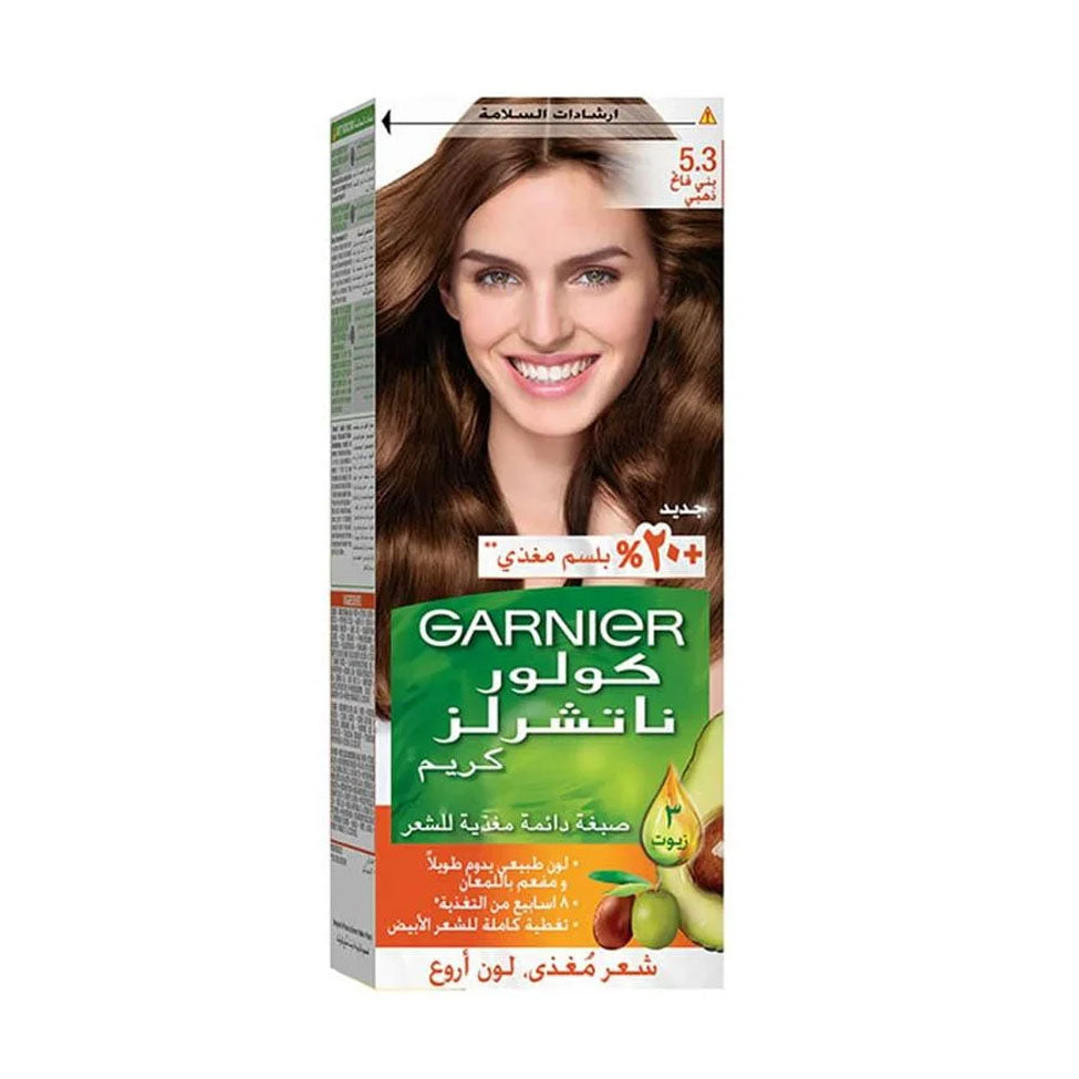 Garnier Color Naturals Hair Dye 5.3 Light Golden Brown