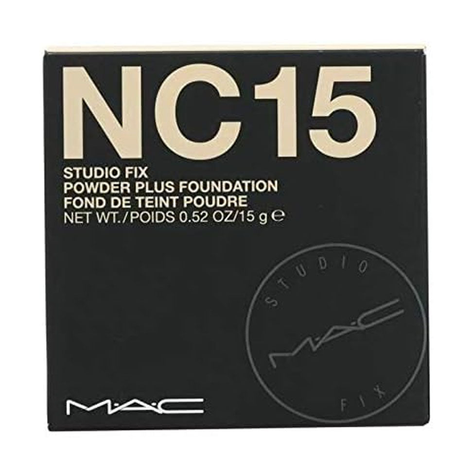 MAC Studio Fix Compact Powder Foundation NC15 Neutral Light Beige