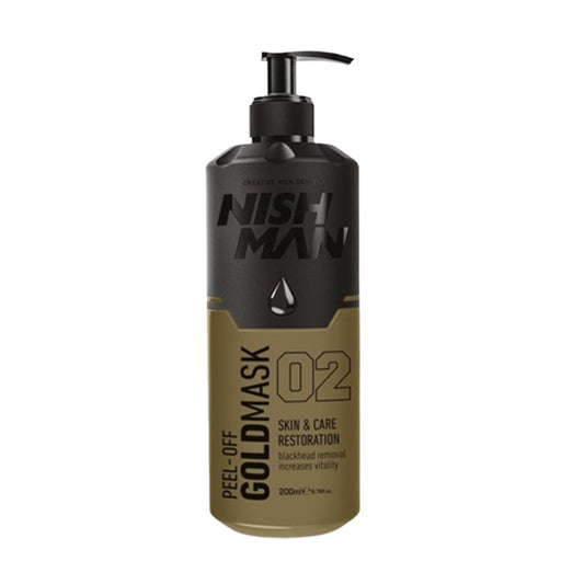 Nishman Peel Off Mask 02 Golden 200 ml