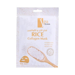 Spa System Rice And Collagen Mask For Moisturizing And Nourishing The Skin 28 ml