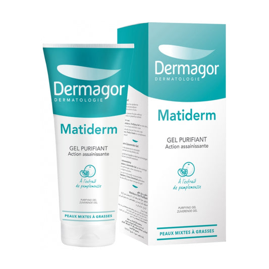 Dermajor Matiderm Cleansing and Purifying Gel for Combination to Oily Skin 200 ml