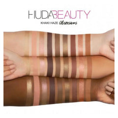 Huda Beauty Eyeshadow Palettes Obsessions Haze Palettes Khaki