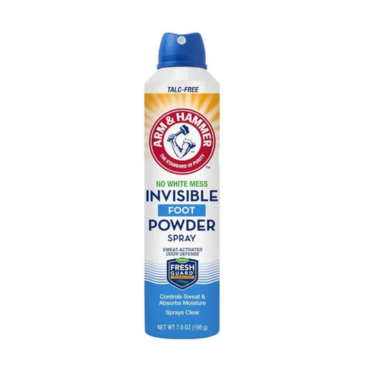 Arm & Hammer Invisible Foot Powder Spray 113 g