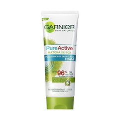Garnier Pure Active Matcha Deep Cleansing Foaming Face Wash 100 ml
