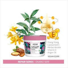 AGIVA Ylang Ylang Liposomide C Mask with Agricultural Keratin Damaged Hair 300 ml