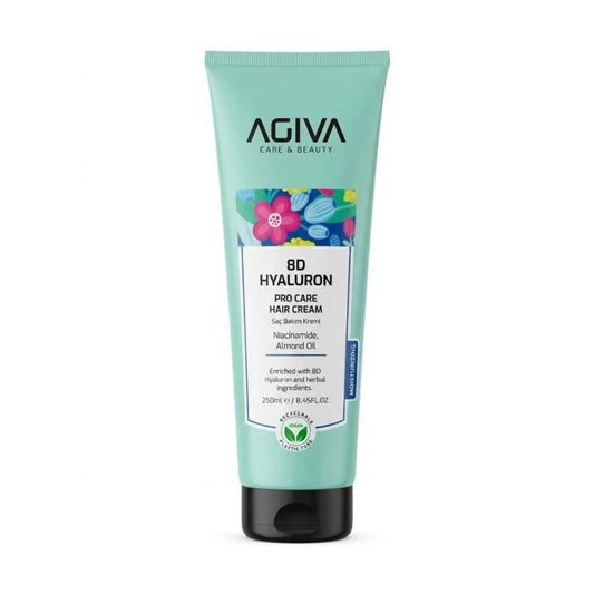 Agiva 8D Hyaluron Moisturizing Hair Cream 250 ml