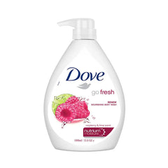 Dove Go Fresh Raspberry & Lemon Body Wash 1000 ml