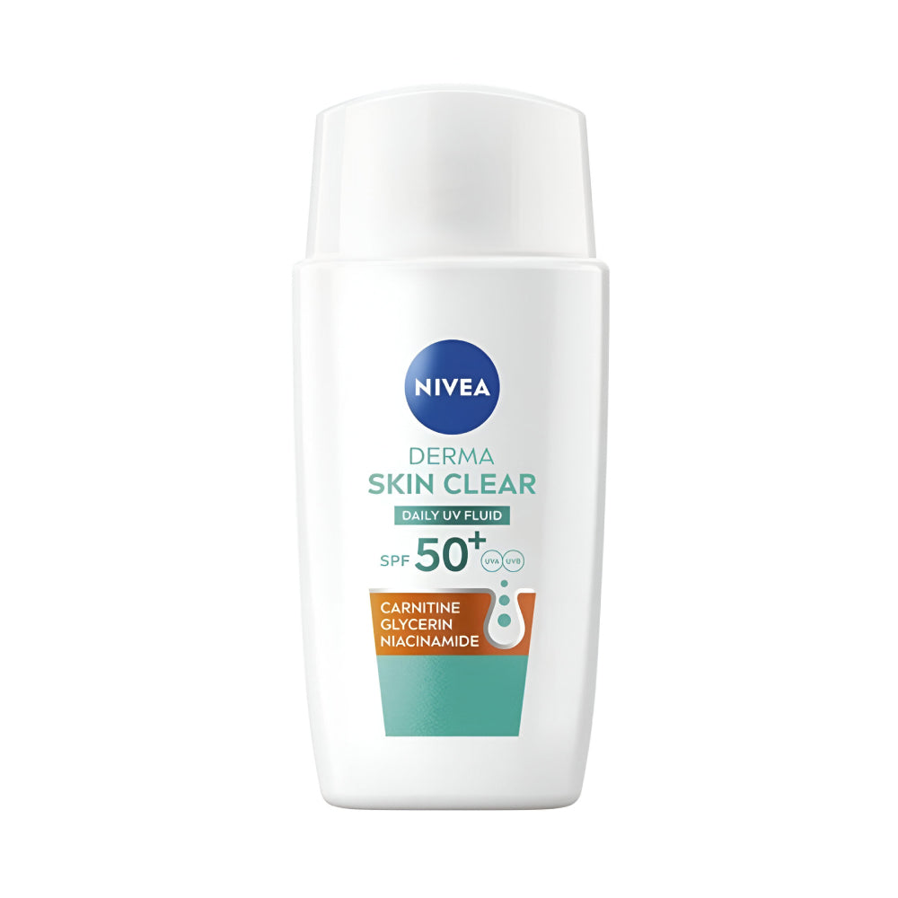 NIVEA Clear Up Daily Sunscreen for Acne-Prone Skin SPF 50+ Size 40 ml